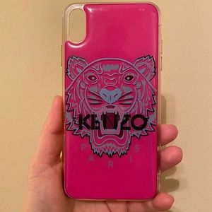 KENZO iPhone 10XS MAX case in Pink